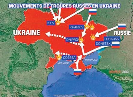 L’offensive russe contre l’Ukraine se poursuit avec son lot de victimes et de dégâts