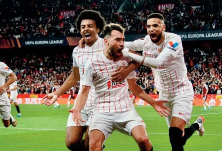 Séville domine West Ham grâce à Munir El Haddadi Séville domine West Ham grâce à Munir El Haddadi