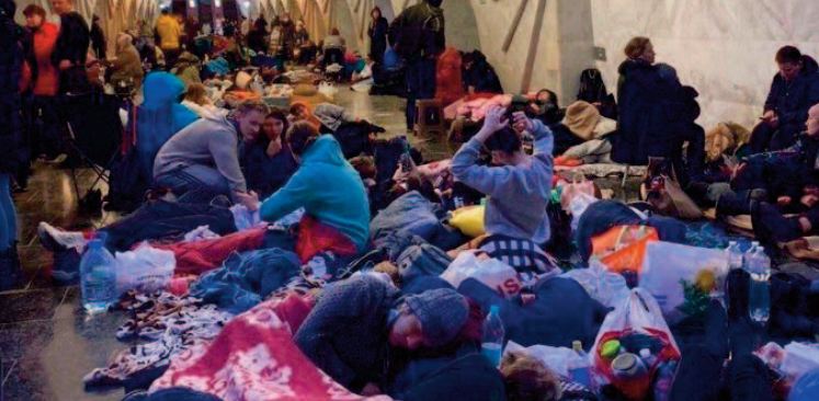 La situation humanitaire en Ukraine empire