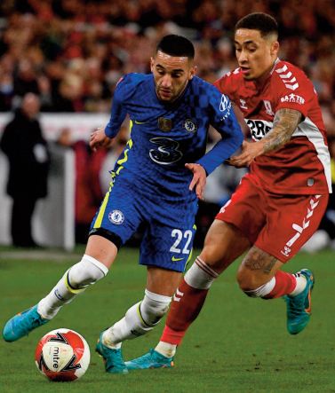 Chelsea croque l'ogre Middlesbrough et file en demie Chelsea croque l'ogre Middlesbrough et file en demie