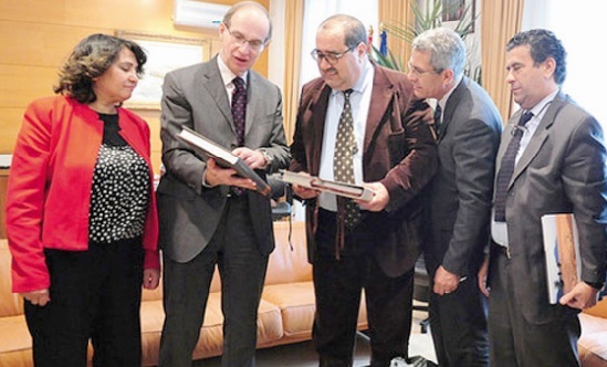 Entretiens entre Driss Lachguar et le président du Parlement régional de La Cantabrie