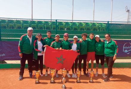 Championnat d’Afrique des U14 de tennis: Consécration de l’équipe du Maroc