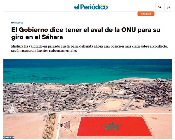 Madrid assuré du soutien de l’ONU pour sa position concernant le Sahara marocain Madrid assuré du soutien de l’ONU pour sa position concernant le Sahara marocain