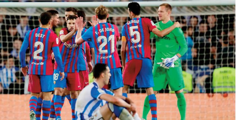 Séville et le Barça retardent le sacre du Real Madrid Séville et le Barça retardent le sacre du Real Madrid
