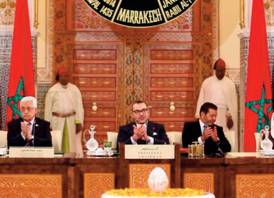 Forts soutien et appréciation au Comité Al Qods et à son Président SM le Roi