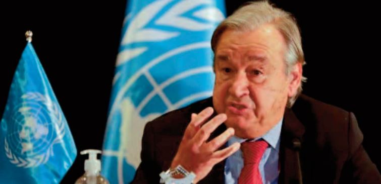 Guterres à Boutcha et Irpin Guterres à Boutcha et Irpin