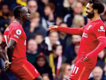 Salah et Mané. Un rythme effréné Salah et Mané. Un rythme effréné