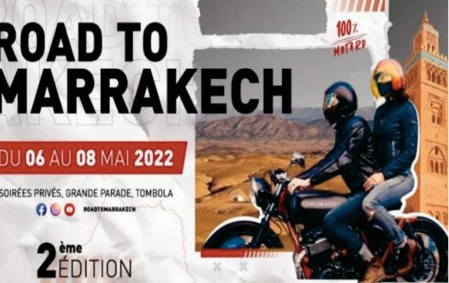 Participation de 350 motards à la 2ème édition du “Road to Marrakech”