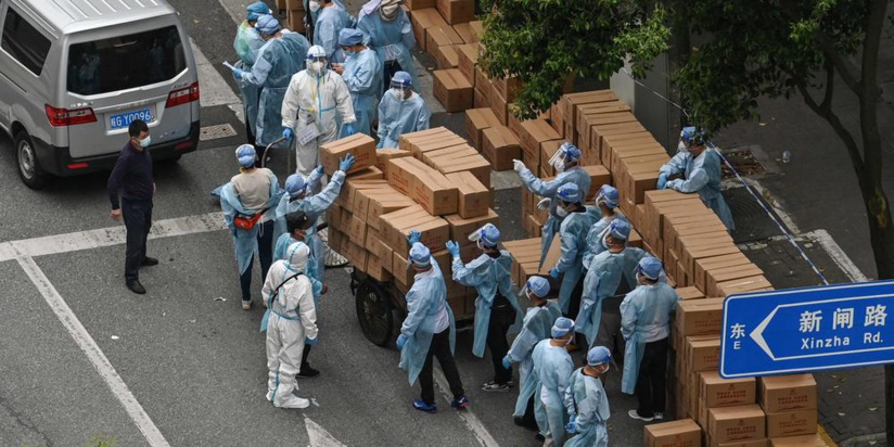 Shanghai s'exaspère sous le joug du zéro Covid Shanghai s'exaspère sous le joug du zéro Covid