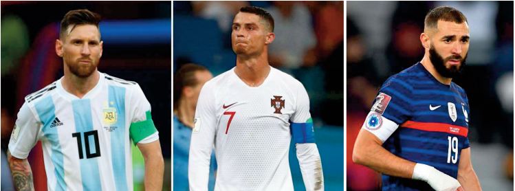 Messi, Ronaldo, Benzema: Le Mondial de la dernière chance