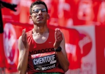 El Amine Chentouf, vainqueur du marathon paralympique de Londres