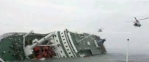 Plus de 300 disparus après le naufrage d'un ferry en Corée du Sud