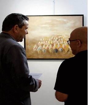 Saïd Bounaga, un artiste plasticien passionné des couleurs et des formes