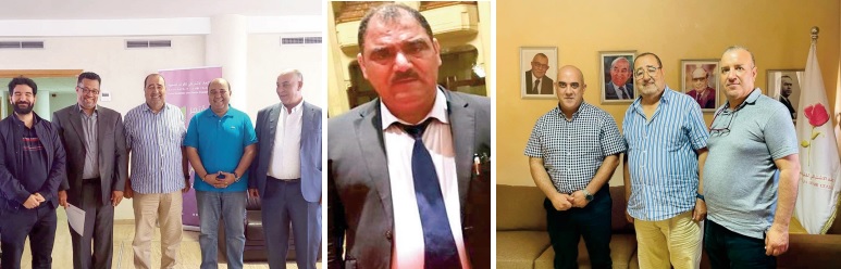 Driss Lachguar reçoit Said El Khattabi, Said El Ayadi et Chaouki Charkoui