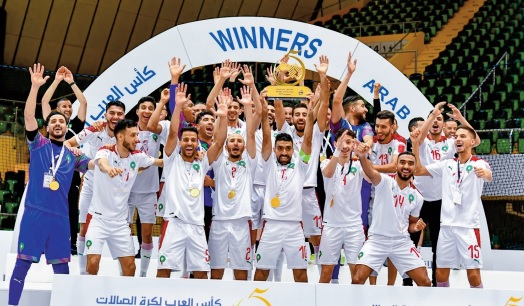 Coupe arabe de futsal: Deuxième titre d’ affilée pour la sélection marocaine