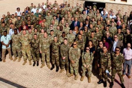 Clôture au Cap Draâ à Tan Tan de l’“African Lion 2022 ” Clôture au Cap Draâ à Tan Tan de l’“African Lion 2022 ”