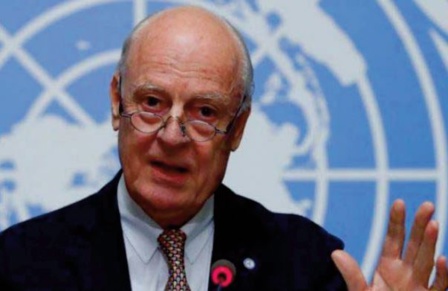 Staffan de Mistura entame une deuxième tournée dans la région Staffan de Mistura entame une deuxième tournée dans la région