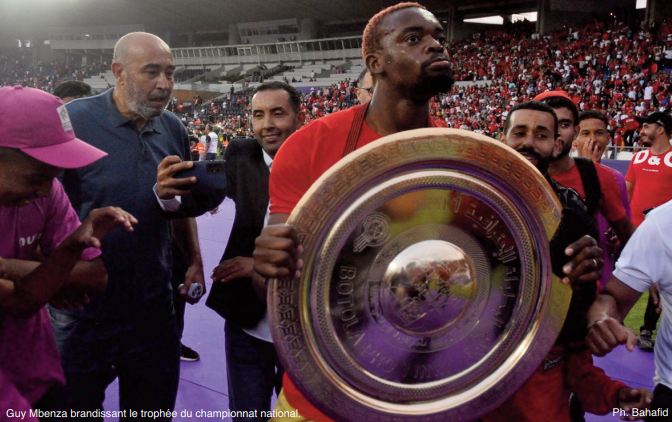 Guy Mbenza : C’est une joie et une fierté d’être champion du Maroc et d’Afrique et meilleur buteur sur la même saison