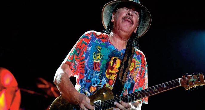 Le guitariste Santana “ oublie ” de boire et de manger et fait un malaise en plein concert