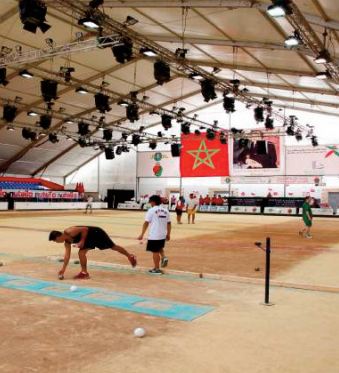 L'Association sportive Maghreb boules célèbre ses équipes