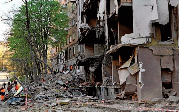 Des bombes sur l'est et le sud de l’Ukraine