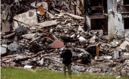 Bombardements sur le nord-est de l’Ukraine Bombardements sur le nord-est de l’Ukraine