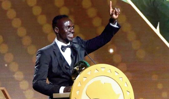 Sadio Mané sacré meilleur joueur africain de l’ année