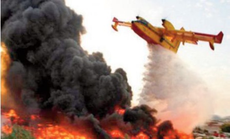 Poursuite des efforts pour maîtriser le feu de forêt dans le Nord du pays Poursuite des efforts pour maîtriser le feu de forêt dans le Nord du pays