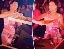 La pizza de Katy Perry jetée en l’ air qui déchaîne les fans ! La pizza de Katy Perry jetée en l’ air qui déchaîne les fans !