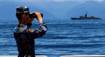 Dernier jour des vastes manœuvres militaires chinoises autour de Taïwan Dernier jour des vastes manœuvres militaires chinoises autour de Taïwan