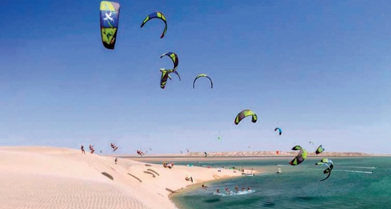 Coup d'envoi de la 7ème édition de “Dakhla Downwind Challenge“