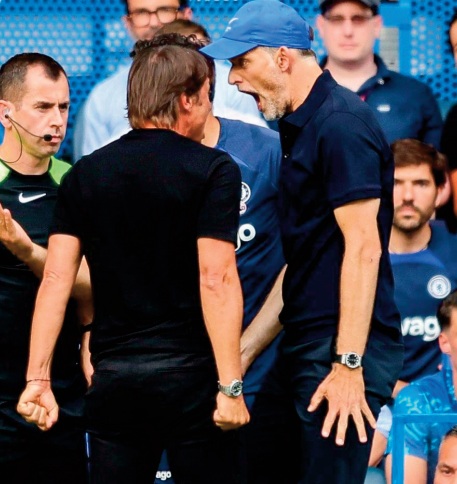 Vive altercation entre Tuchel et Conte