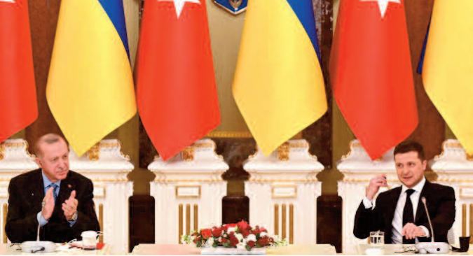 Guterres et Erdogan rencontrent Zelensky Guterres et Erdogan rencontrent Zelensky