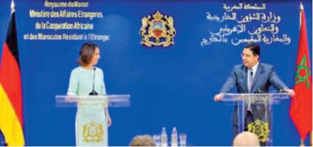 L’Allemagne et l’UE soulignent que le plan d’ autonomie constitue une bonne base pour résoudre le différend sur le Sahara