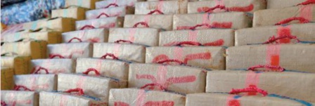 Mise en échec d'une tentative de trafic de 117 kg de chira à Bab Sebta Mise en échec d'une tentative de trafic de 117 kg de chira à Bab Sebta