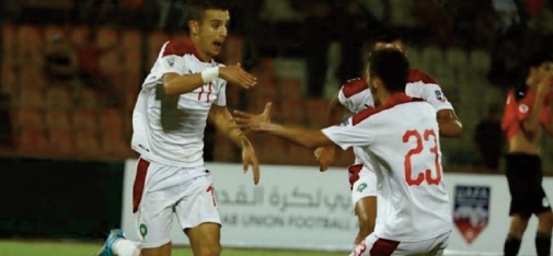Le Onze national en finale de la Coupe arabe U17 Le Onze national en finale de la Coupe arabe U17