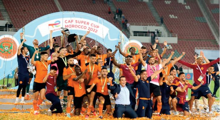 Supercoupe d'Afrique-2022 : La Renaissance de Berkane réussit un triplé historique Supercoupe d'Afrique-2022 : La Renaissance de Berkane réussit un triplé historique