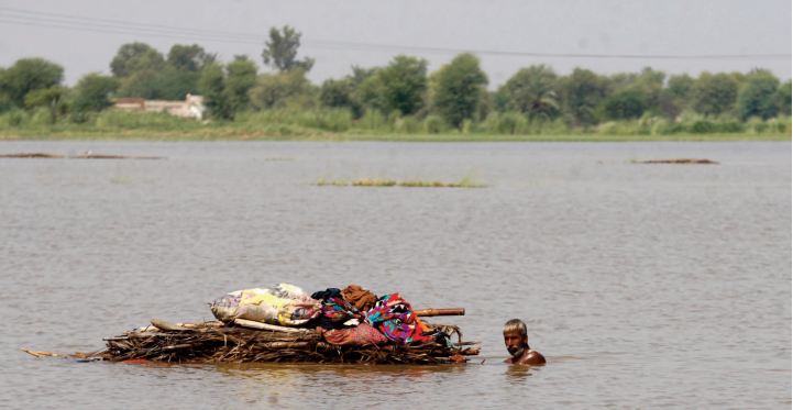 Au Pakistan sous les inondations, personne ne sait plus où est son village