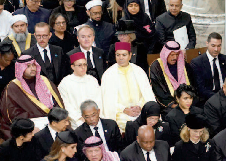 SAR le Prince Moulay Rachid représente S.M le Roi aux funérailles d’État de la Reine Elizabeth II