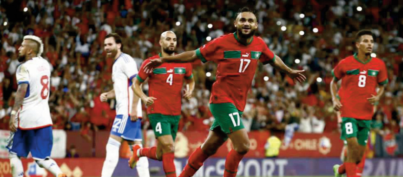 Amical Maroc-Chili: Premier test réussi pour Walid Regragui