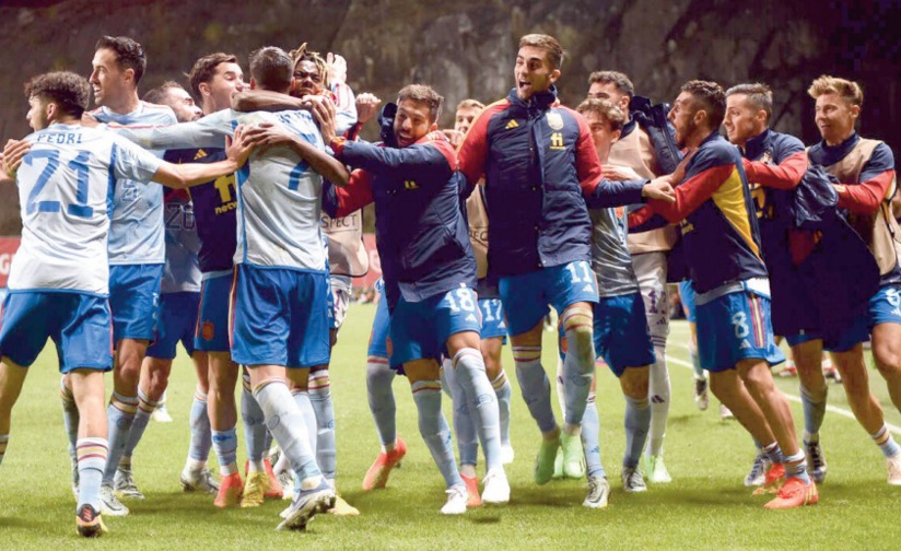 Ligue des nations: L'Espagne rejoint la finale à quatre après sa victoire au Portugal