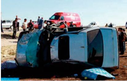 Accidents de la circulation: 17 morts et 2.174 blessés, bilan de la semaine dernière Accidents de la circulation: 17 morts et 2.174 blessés, bilan de la semaine dernière