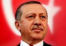 Un logo de la campagne  présidentielle de Recep Tayyip  Erdogan sujet à controverse