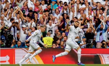 Benzema et le Real raflent le clasico avant le Ballon d’Or Benzema et le Real raflent le clasico avant le Ballon d’Or