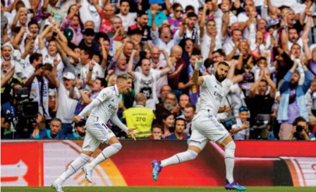 Benzema et le Real raflent le clasico avant le Ballon d’Or