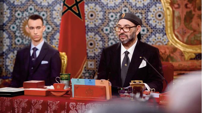 Sa Majesté le Roi Mohammed VI préside un Conseil des ministres Sa Majesté le Roi Mohammed VI préside un Conseil des ministres