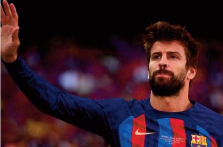 Gerard Piqué met un terme à sa carrière de footballeur