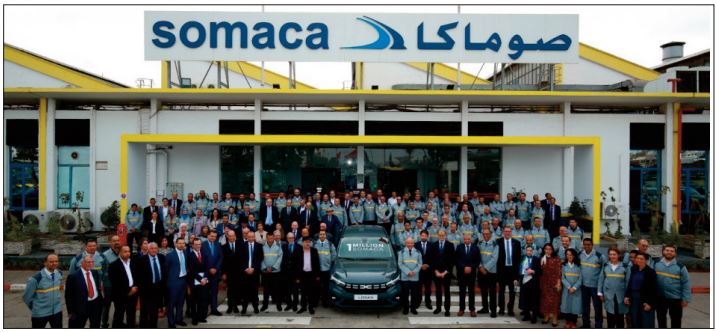La SOMACA célèbre la production de son millionième véhicule