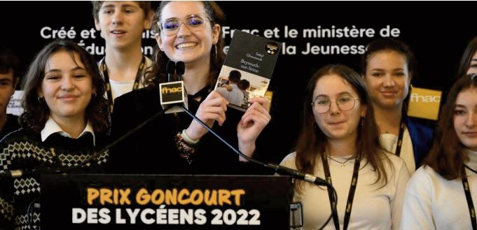 Le Goncourt des lycéens 2022 attribué à Sabyl Ghoussoub