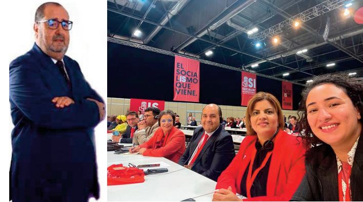 Une importante délégation de l’USFP, présidée par Driss Lachguar, prend part au Congrès de l’IS tenu en Espagne Une importante délégation de l’USFP, présidée par Driss Lachguar, prend part au Congrès de l’IS tenu en Espagne